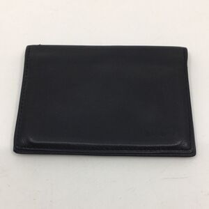 TUMI - Slim Card Case - Black Leather
